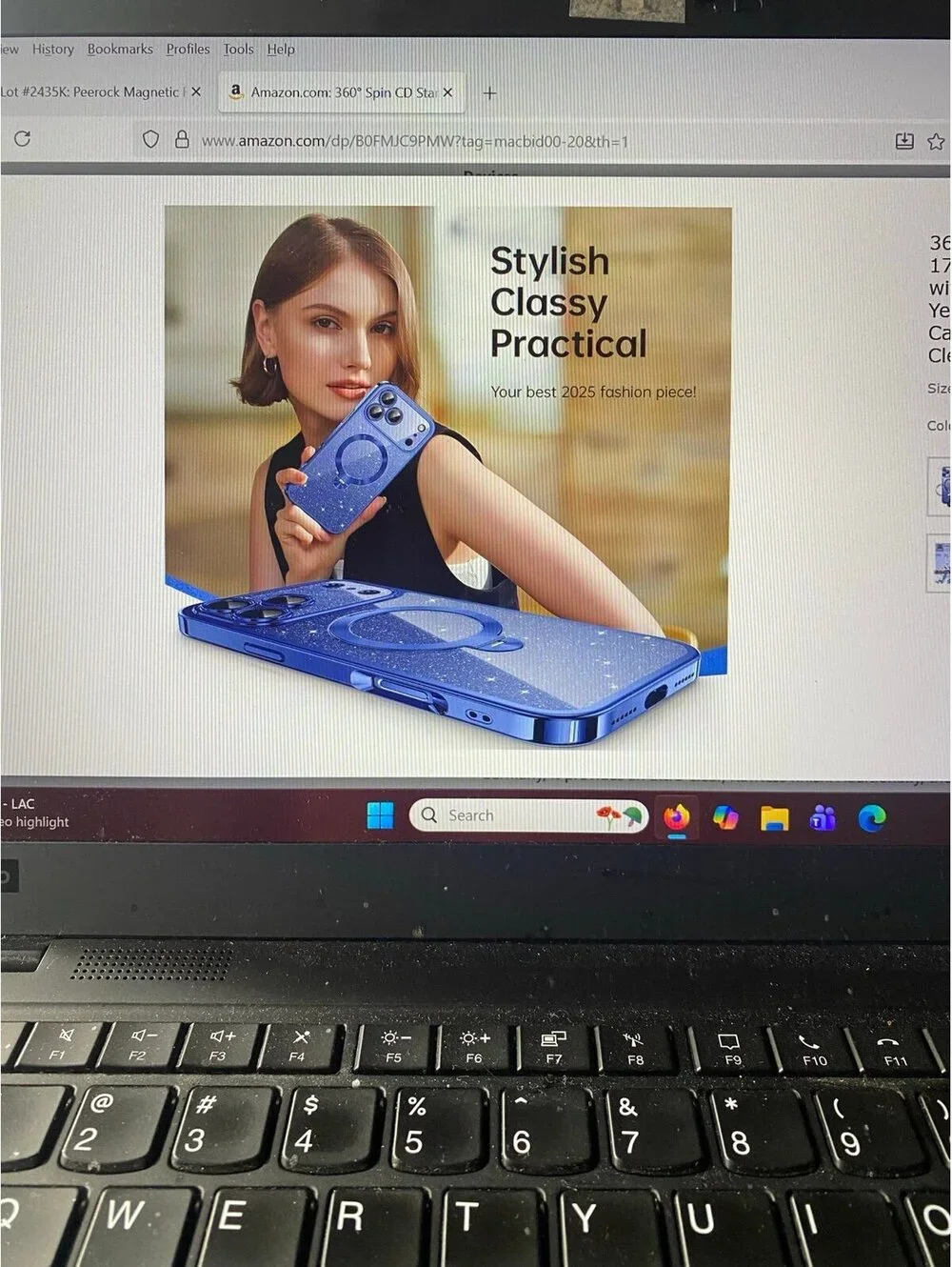 Peerock Case for iPhone 17 Pro Max Deep Blue